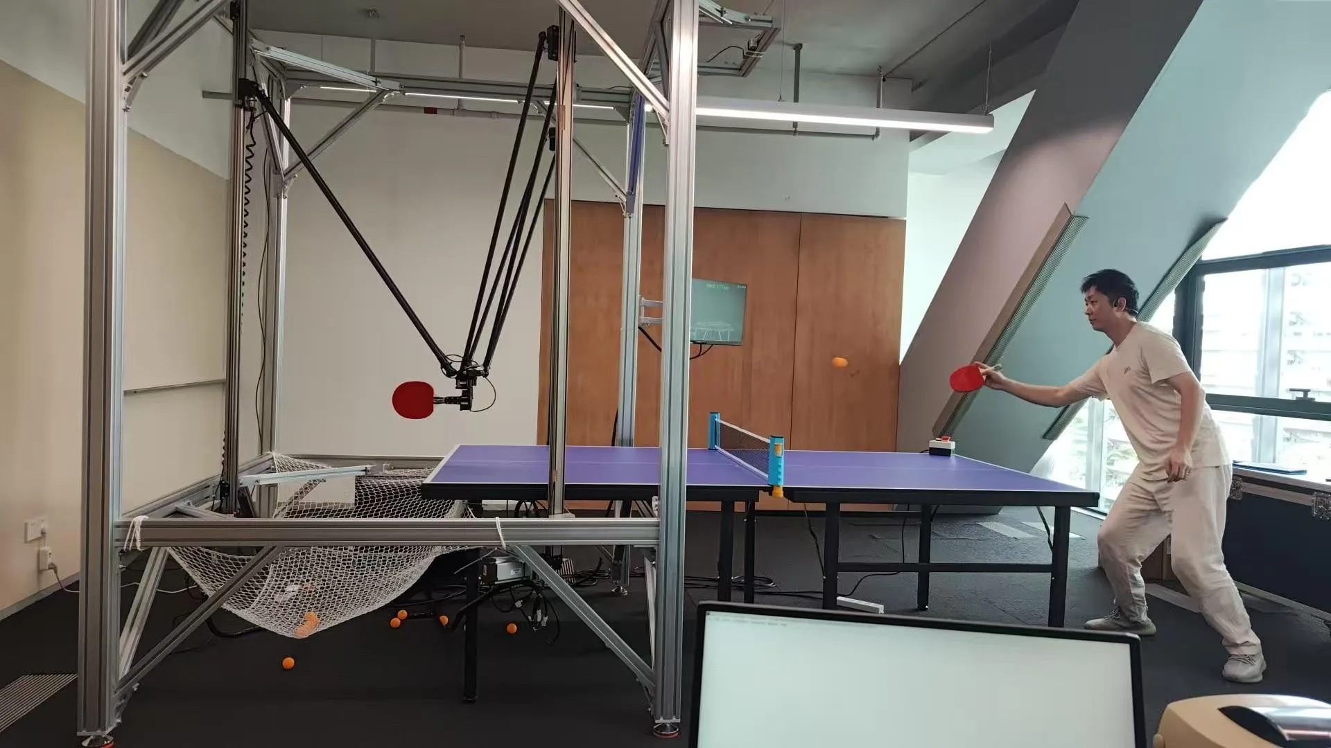 KI-Tischtennis-Rallye-System